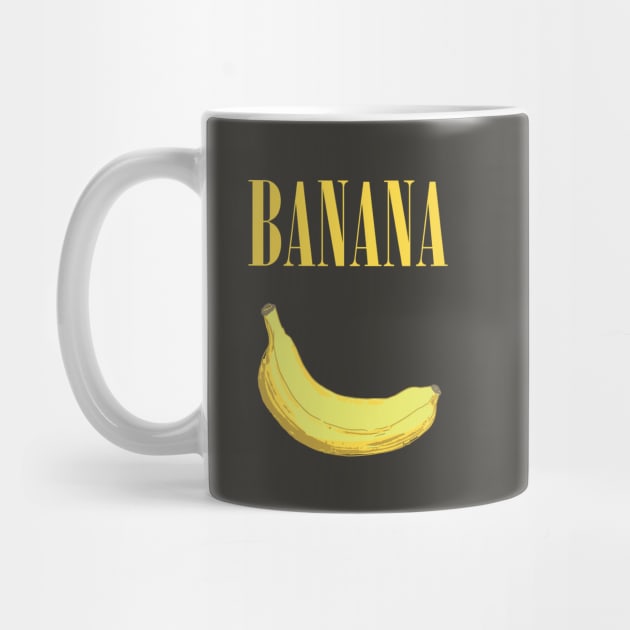 Banana band t-shirt by Petra Vitez